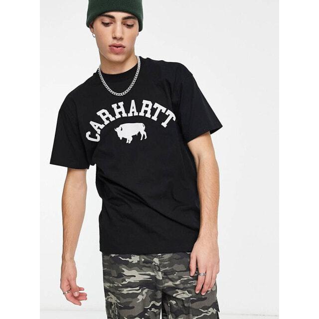 

Черная футболка с замком Carhartt WIP