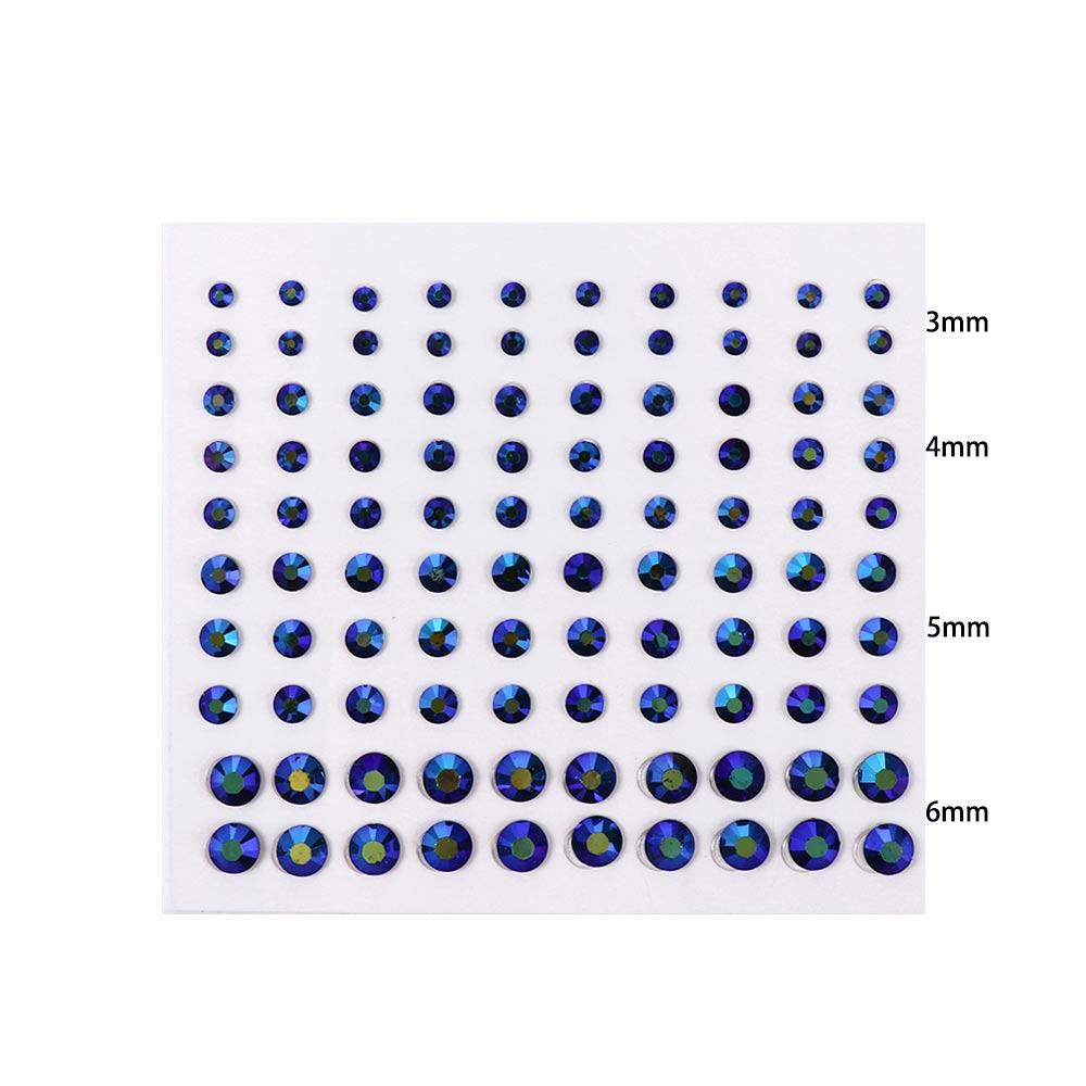 Jewelry Stickers Festival Makeup Decoration Face Body Colored  Rhinestone Stickers