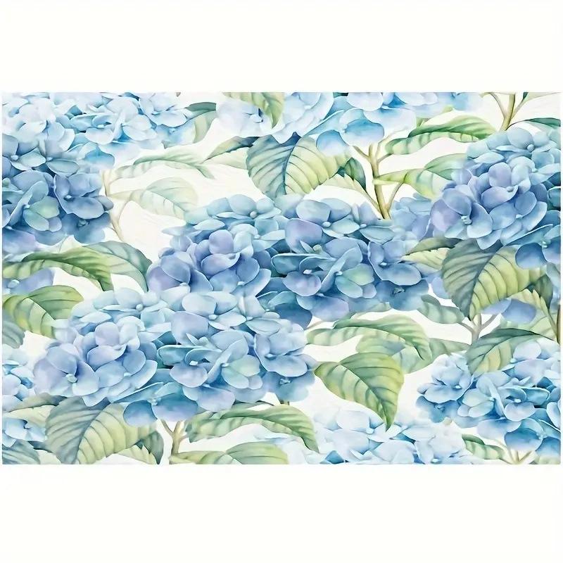 Printed Festival Party Placemats: Stain-Proof, Heat-Resistant Table Decoration