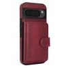 2IN1 Detachable Magnetic Leather Case For Google Pixel 9 Pro XL 9A 8A 8 Pro Magsafe Wireless Charge Wallet Card Packs Cover Capa