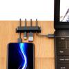 3pcs Self Adhesive Cable Clips 10 Slots Desk Wire Organizer Holder Home Office Car Cord Management Fixer