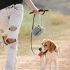 Portable Dog Water Bottle 800ml Leakproof Traveling Puppy Water Bowl Pet Drinking Feeder With Lanyard For Small Medium Large
