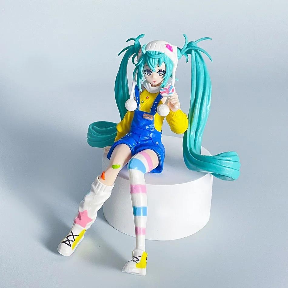 Echte FuRyu Hatsune Miku Süßigkeiten Lutscher Nudeln Druckfigur Landschaft SPM VOCALOID Miku Figuren Modell Spielzeug Geschenk