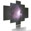 Helles Galaxie-Poster, Nebel, Weltraum, Universum, Wolken, Leinwandgemälde, 5-teilig, modulares Bild, Druck, Sternenhimmel, Wandkunst, Heimdekoration