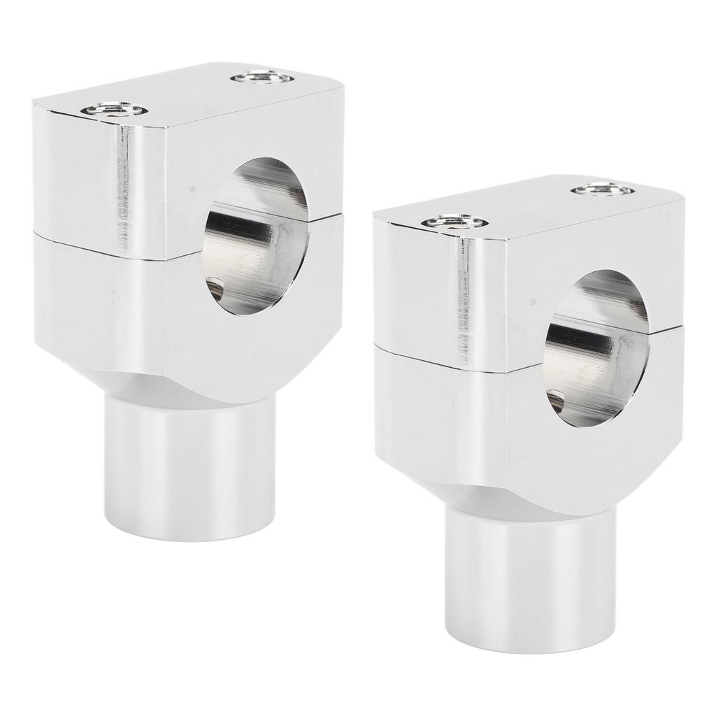 Motorcycle Handlebar Bracket Clamps Metal Riser Mount for 25mm Diameter Handlebars Motorcycle
