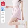 MINISO Women's Quick-Dry Wide-Leg Athletic Shorts