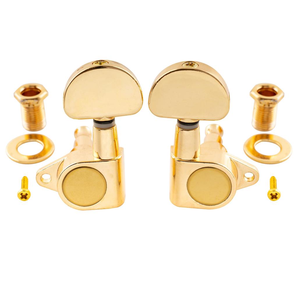 Musiclily Basic Guitar Tuners for LP Les Paul Gold L3+R3 Electric/Acoustic Guitars,