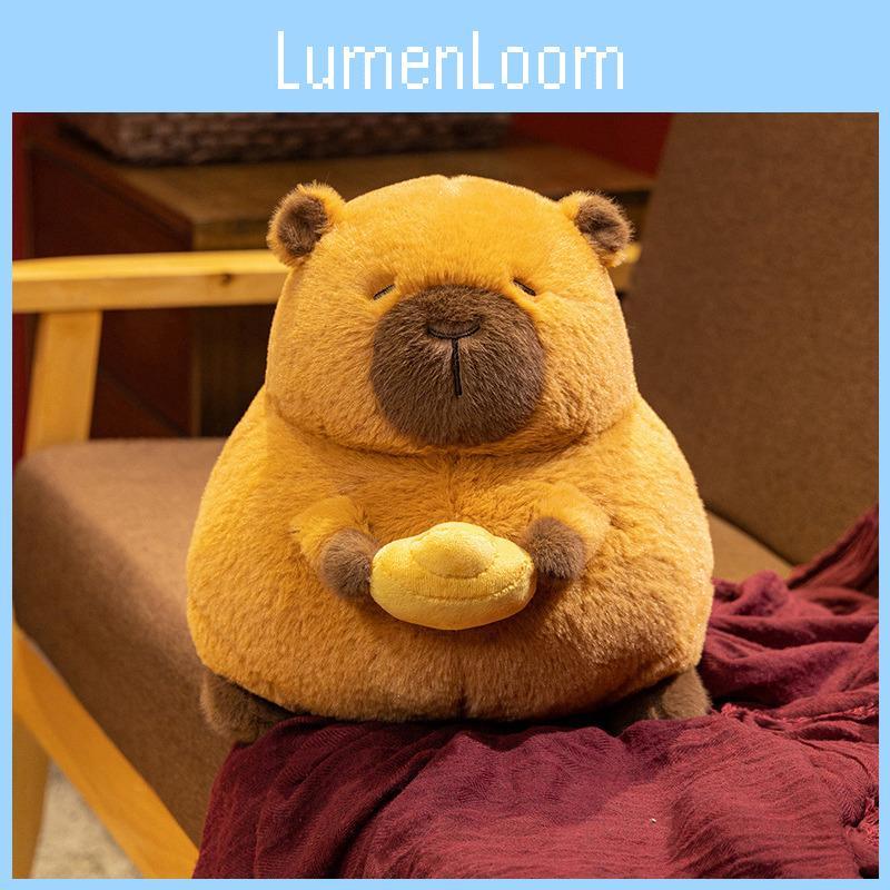 Plush Capybara Cute Doll Capybara Charm Money God Plushie New Gift Year
