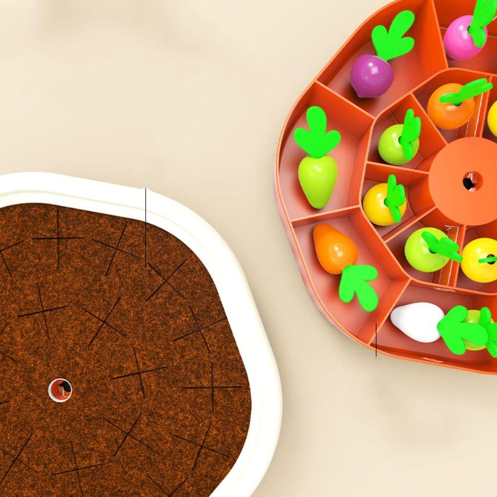 Toys Parent-child Interaction Toys Vegetable Memory Game Farm Pull Radish Game Pulling Radish toys