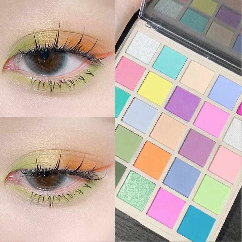 Kapel 25-Color Lucky Eyeshadow Palette Colorful Stage Makeup Fine Glitter Iridescent Dopamine Series Summer
