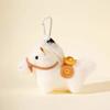 Cute  Year Plush Keychain Pendant Doll Pendant Miniature Horse Figurine