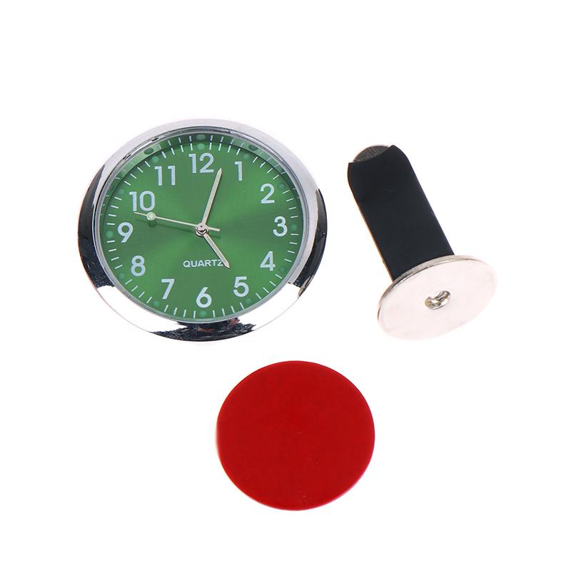 Automobile Air Outlet Dashboard Clock Stick-On Electronic Noctilucent Decoration Auto Ornament Car Accessories For Car