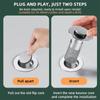 Washbasin Drains Filter Sink Strainer Washbasin Plug Anti Odor Pop-Up Bounce Core Basin Stopper Hair Catcher