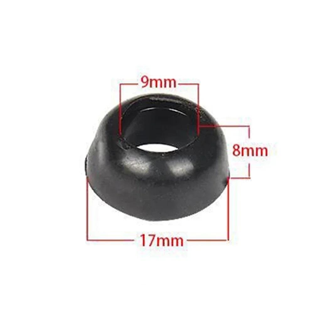 Gas LPG Regulator Bull Nose 20pcs Dome Shaped Gas Regulator Gas Seal O Ring Repair Seal Replacement Resist Oils чёрный