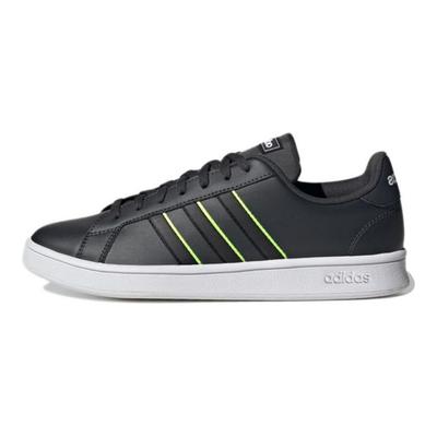 Neo Grand Court Casual Durable Lightweight Low-Top Skate Shoes Men Sneakers Black GY3697