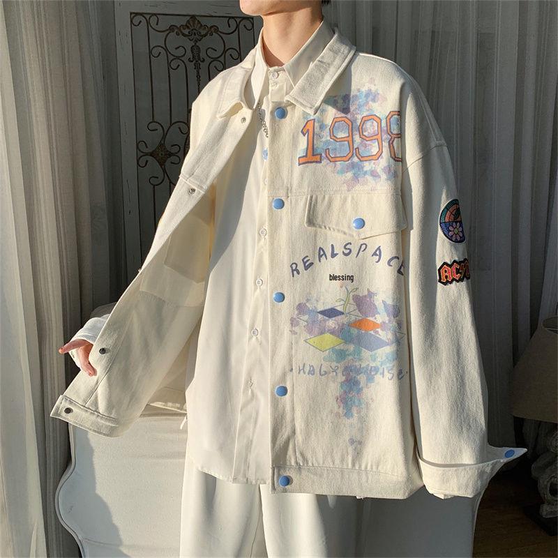 

Men s Trendy American Baseball Jacket - Stylish Spring & Autumn Casual Wear for Couples Default Size