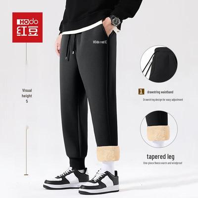 Hodo Herren Thermo Jogginghosen mit Sherpa-Futter