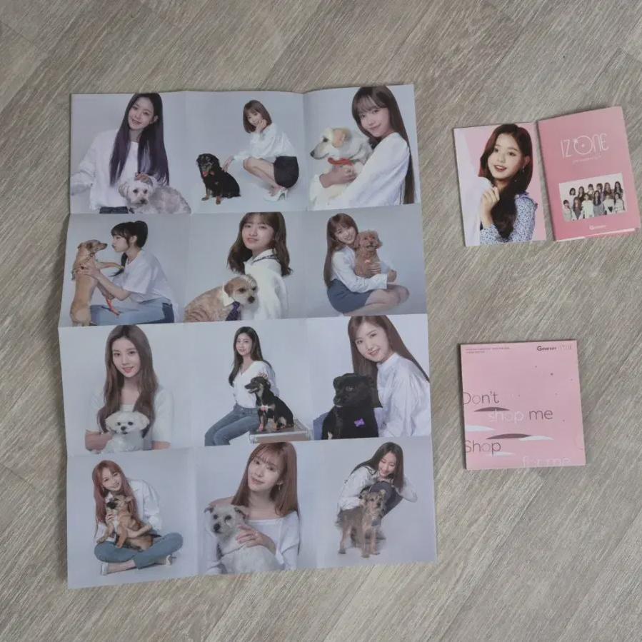 

Iz*one Card Book+post