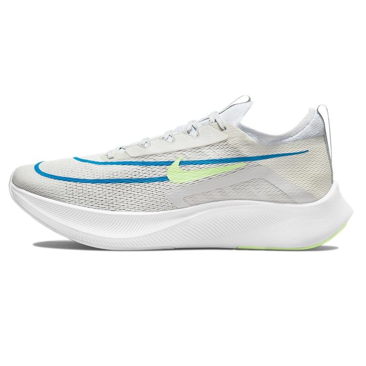 Nike Zoom Fly 4 White Imperial Blue Lime Glow Men s CT2392-100 EU 40