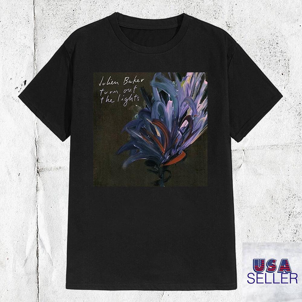 Turn Out the Lights - Julien Baker Black Cotton T Shirt Full Size S-5XL Unisex T-Shirt S