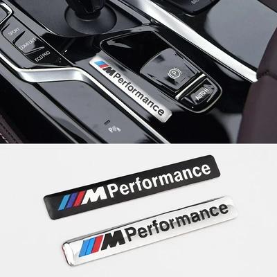 1PCS M Power Performance Sticker Decal Car Decal Logo Badge For M 1 3 4 5 6 7 M3 M5 M6 X1 X3 Car Emblem Car Accessories