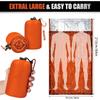 Emergency sleeping bag set, waterproof survival sleeping bag, portable insulated bag, suitable for camping and outdoor hiking