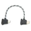 Right Angle Remote Controller Type C To Micro USB Data Cable for DJI Mavic Air 2 Mini 2