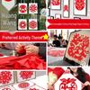 2025 New Year Kids' Window Papercraft Kit: Traditional Intangible Cultural Heritage Design