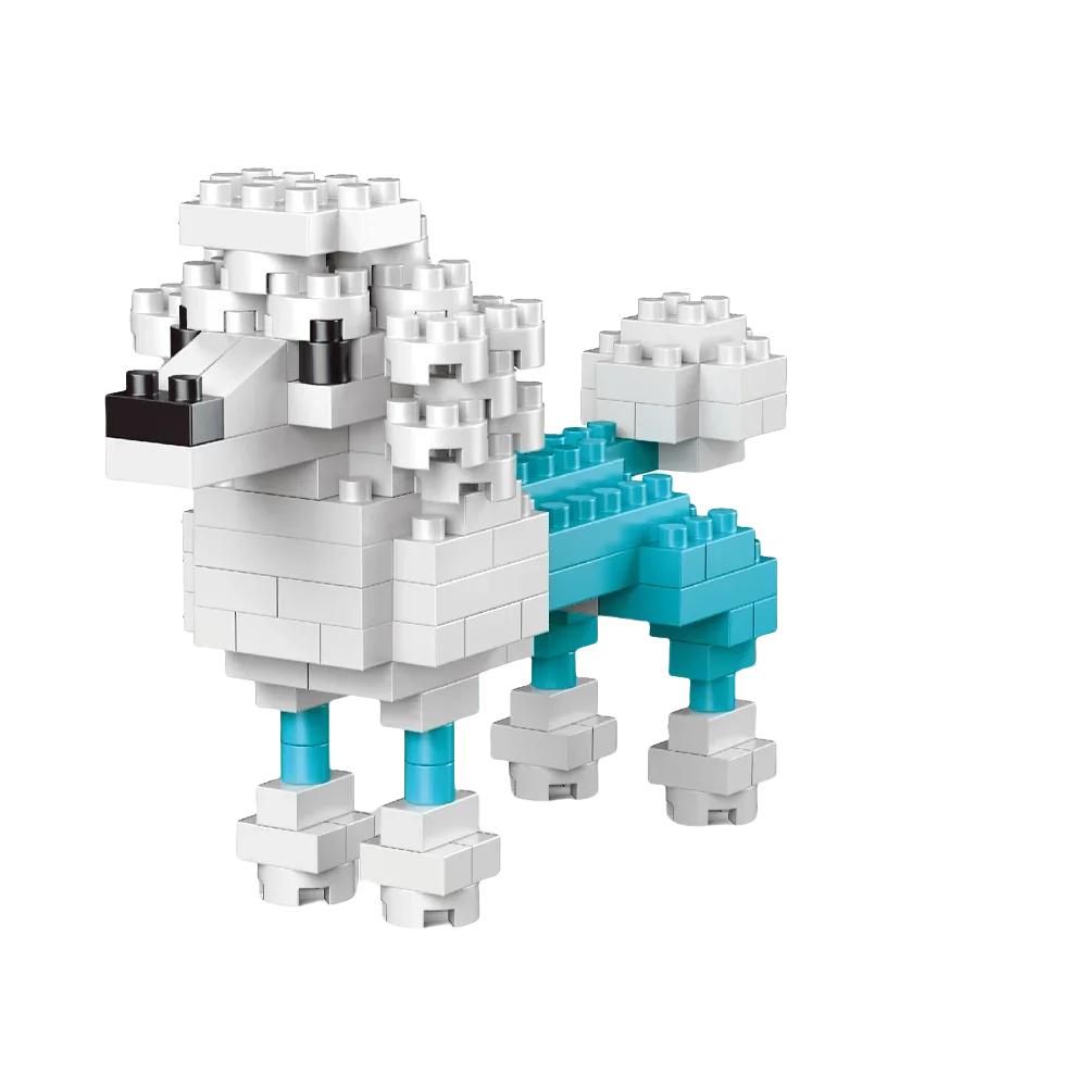 Knew Built Super Mini Dachshund Dog Building Block Toy Kit Corgi Poodle Entry-Level Learning Interactive Playtime Pet Cat Bricks