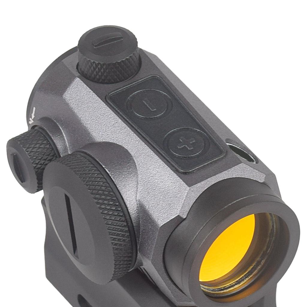 R5 1x20mm 2 MOA Red Dot Sight Reflex Riflescope Hunting Scope With Mount Riser 20mm Rail Co-Witness Holographic AR15