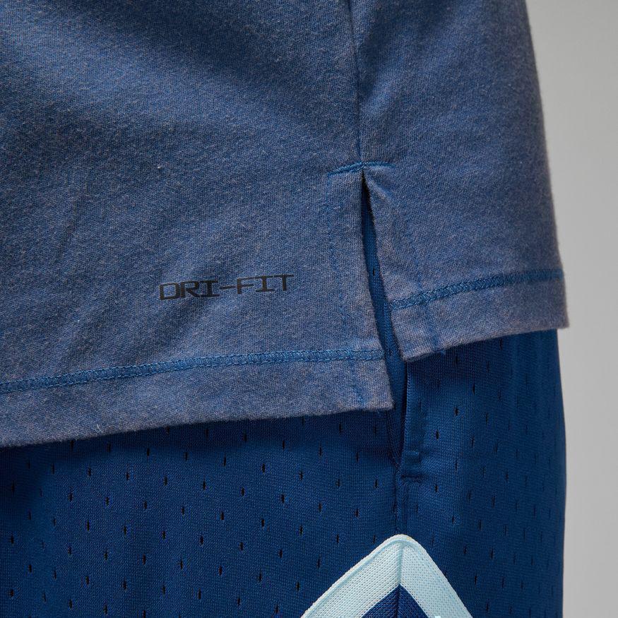 

Jordan Логотип Пуловер с круглым вырезом Футболка с коротким рукавом Мужские топы Синий DH8920-493 XS