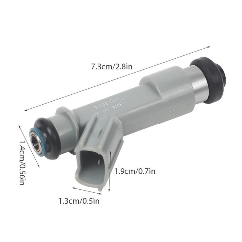1/3pcs Auto Fuel Injectors For Citroen C1 Peugeot 107 1.0 1KR Toyota AYGO 2005 23209-09030 23250-0Q010 23250-0Q030