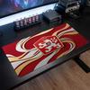 Republi Football Crest Mouse Pad, Extended Non Slip Rubber Desk Mat for Gaming Office Laptop Fan Gift