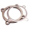 High Quality Stainless Steel 3'' 4 Bolt Turbo Exhaust Downpipe Flange with Gasket for T3 GT3582R GT30 GT35
