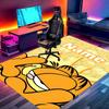 Custom Name Personalized Garfield Print Carpet, Versatile Home Decor Rug, for Playroom, Apartment, Balcony, Entryway, Hallway Gift