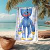 Ultra-Soft Beach Towel with Huggy Wuggy Theme,Ideal for Pool - Camping, Diving - Perfect Travel Essential, Vibrant Beach Towel.
