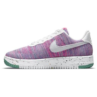 Air Force 1 Crater Flyknit Fuchsia Glow Γυναικεία Αθλητικά Παπούτσια Ροζ Ροζ-Έκρηξη Πράσινο-Λάμψη DC7273-500