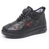 Baumwollschuhe Damen 2025 Winter neu altes Peking Samt verdickt warm weiche Sohle rutschfest Mutterschuhe mittleren Alters und ältere Baumwollstiefel