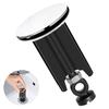 Sink Stopper - AIMOONSA - 40 Mm Adjustable - Black - Height 66–83 Mm - Chrome-Plated Brass