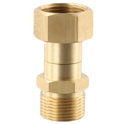 Högtryckstvätt Svängbar Koppling Slangkoppling M22 14mm Gänga Slang till Tvättpistol Koppling Högtryckstvätt Adapter