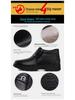 2024 Winter Men's Genuine Leather Wool-Lined Casual Shoes for Middle-Aged & Elderly