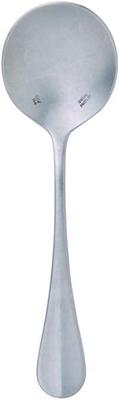 Vintage Inox Baguette Classic Bouillon Spoon, Made In Japan by VINTAGEINOX [Authentic], Perfect for Cafes and Restaurants, Stainless Steel with Aged