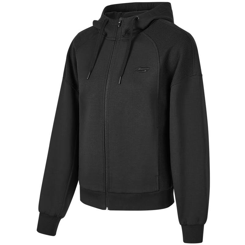 Skechers Women s Knit Hooded Zip-Up Sport Jacket P424W138 S 5200₽