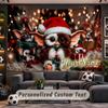 Gremlins Gizmo Personalized Tapestry Support Custom Name, Wall Art Home Decoration