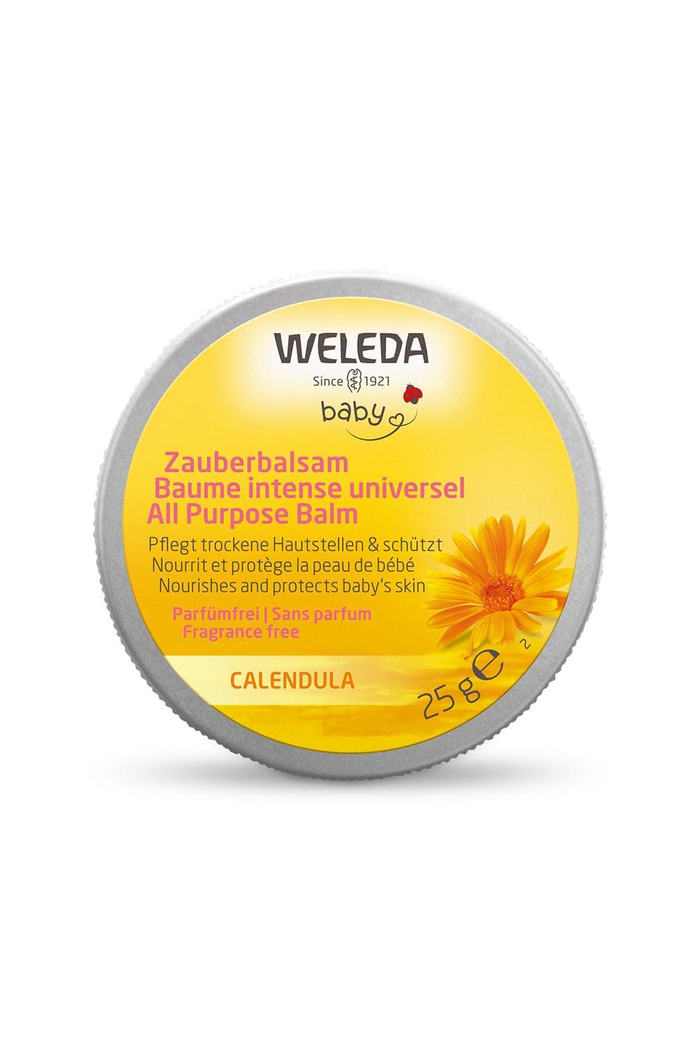 

WELEDA Baby 25 г Увлажняющий Сухой Натуральные ингредиенты Органический [Официальный] Мультибальзам Без отдушек