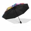 Cats, Rainbow Automatic Opening and Closing, 8 Rib Structure Portable Umbrella, Suitable for Men and Women In All Seasons  Perfect Gift for