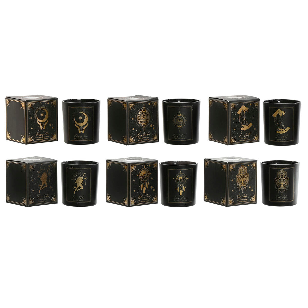 

Bougie Parfumée Home ESPRIT Indien 120 g (6 Unités)
