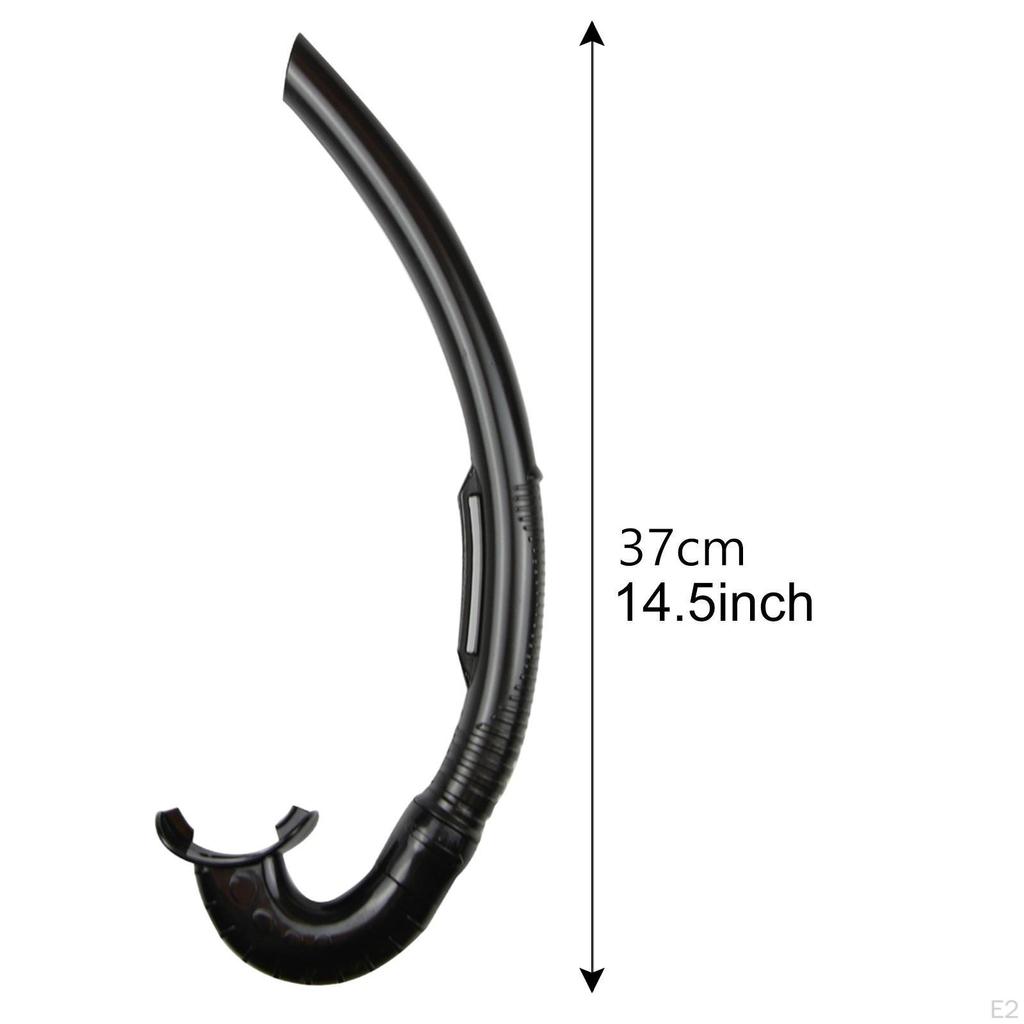 Dry Snorkel Full Wet Breathing Tube Durable for Adults Freediving Swimming