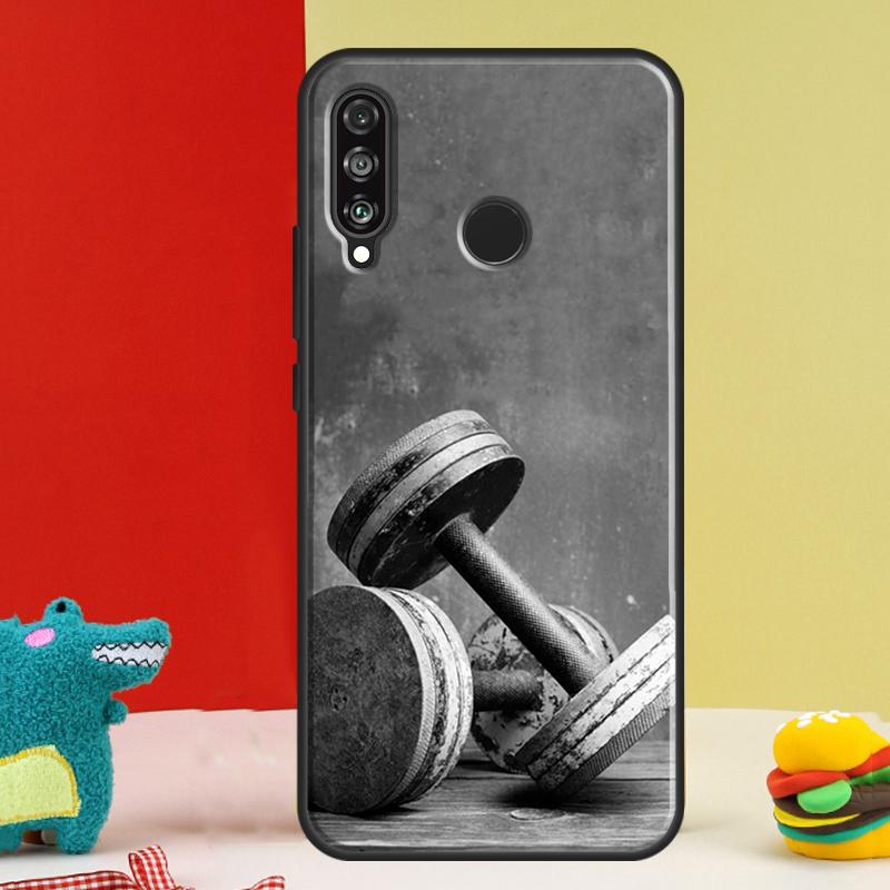 Bodybuilding Gym Fitness For Huawei Nova 9 10 SE 12i 12s 11i 5T Y91 Y90 Y60 Y70 Y72 Y61 P60 Pro P20 P30 P40 Lite Case