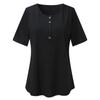 Women's Plus Size Tunic Tops Solid T Shirt Floral Casual Short Sleeve Blouse